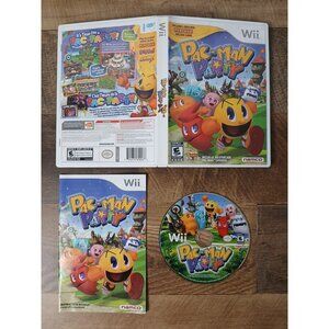 Pac-Man Party (Nintendo Wii, 2010) Complete CIB - Tested